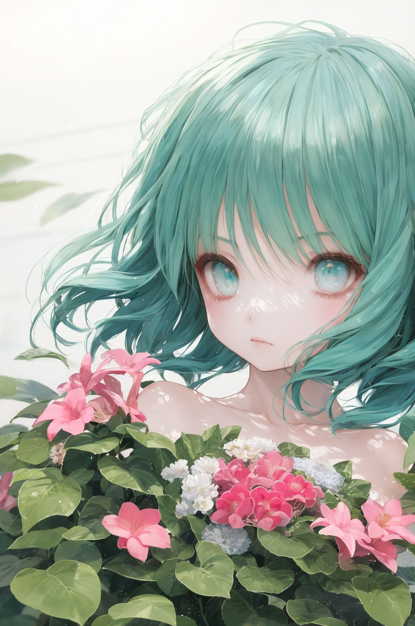 02415-3490512211-1girl, aqua hair, hair pink flowers, tabi,.png